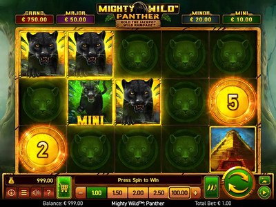 Видеослот Mighty Wild: Panther — RTP 96.0%