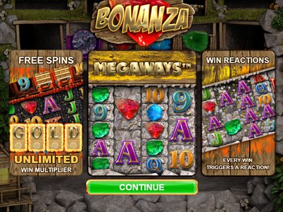 Слот Bonanza Megaways студии Big Time Gaming